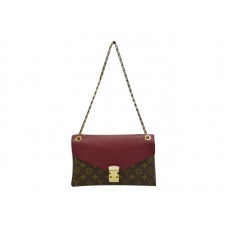 Louis Vuitton Monogram Pallas Chain Burgundy