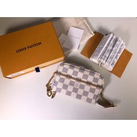 Louis Vuitton Damier Azur Canvas Mini Pochette Accessoires n58010